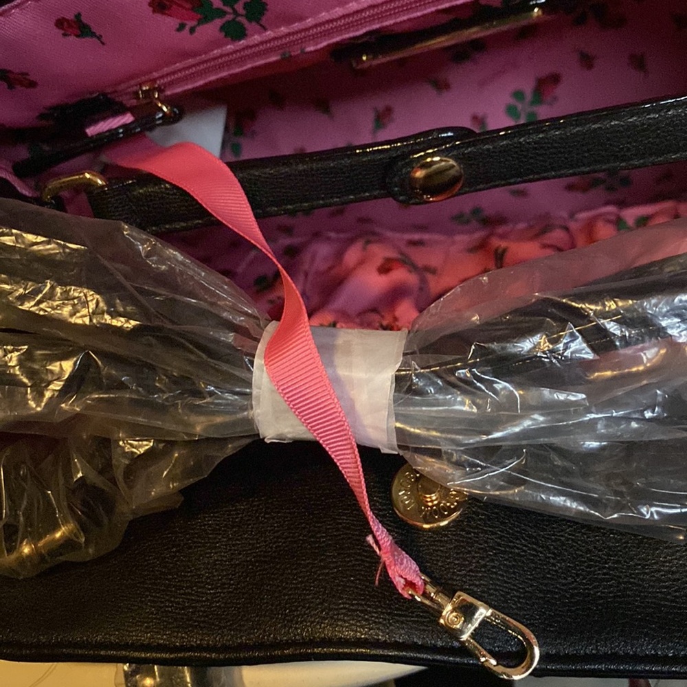 Betsey Johnson Oh Bow Dots Satchel BJ53605 - Picture 12 of 12